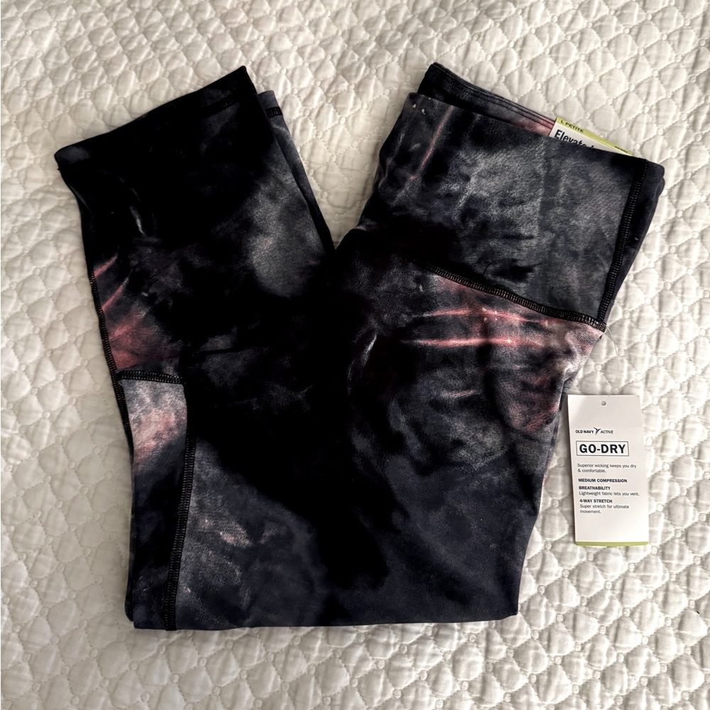Old Navy Active Blue and Pink Leggings